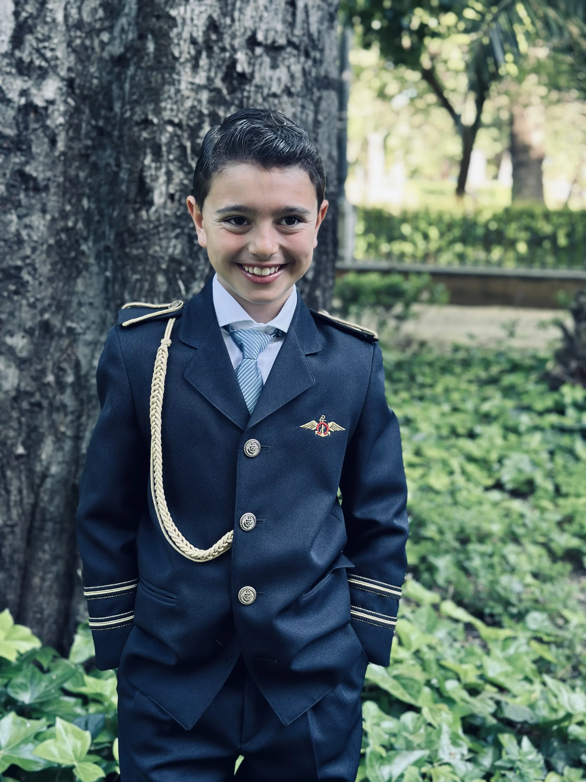 Retrato infantil natural